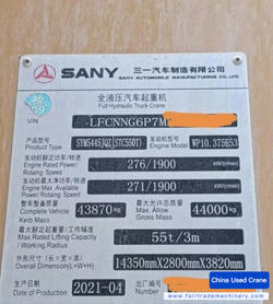Buy Sany 550T5 Used Crane / 6 Buy Sany 550T5 Used Crane / 6